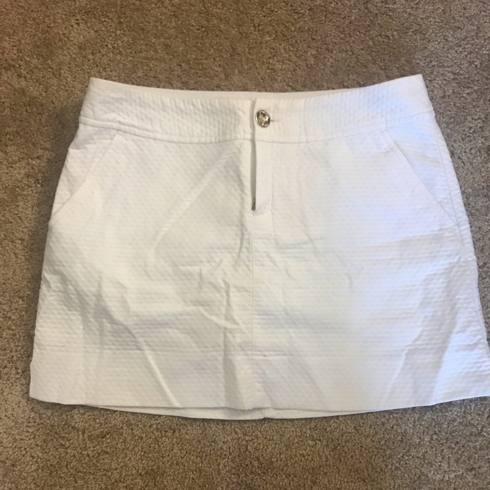White Nikki Skort